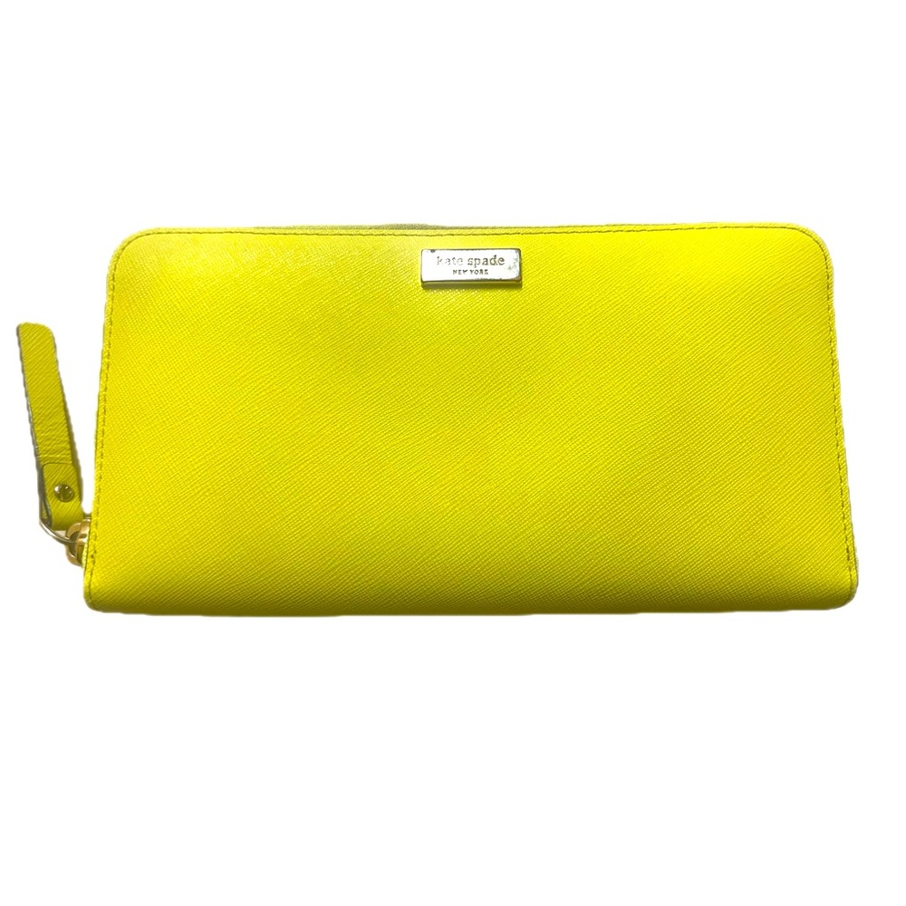 Kate Spade Bright yellow wallet
